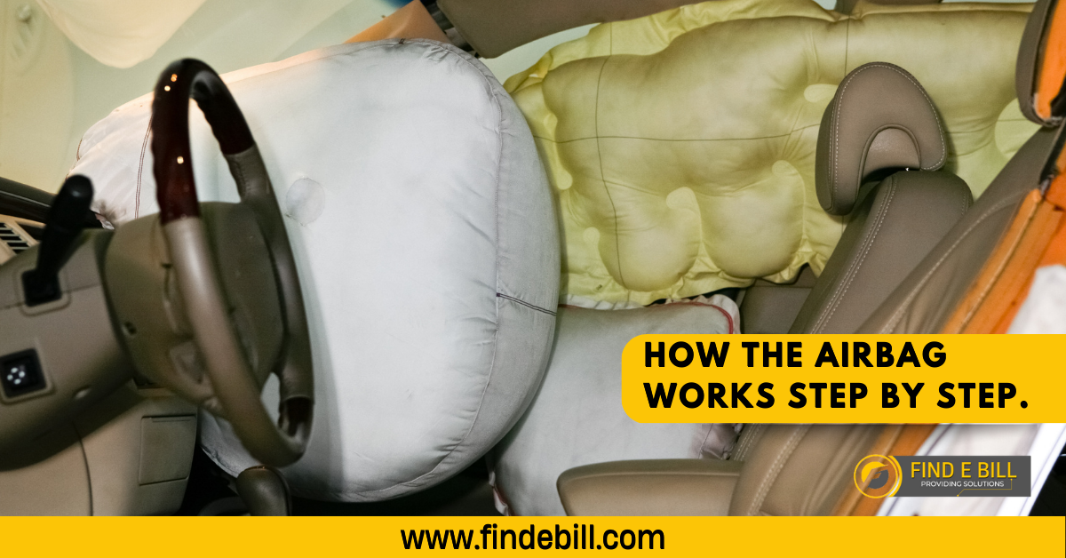 How the Airbag Works Step by Step.