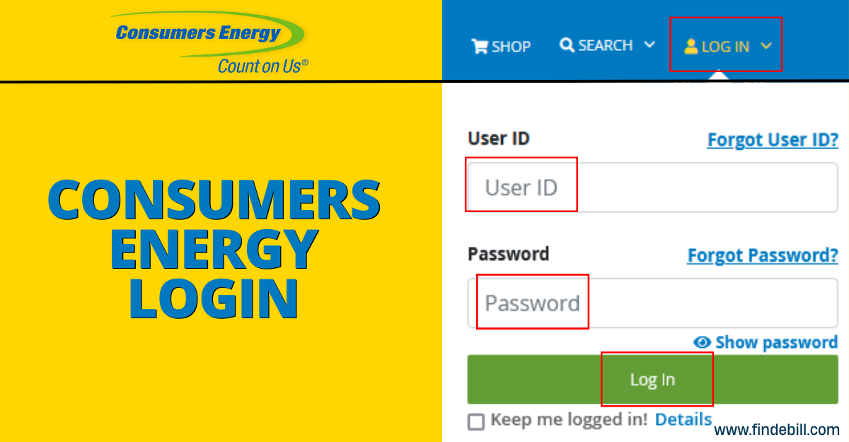 consumers energy login