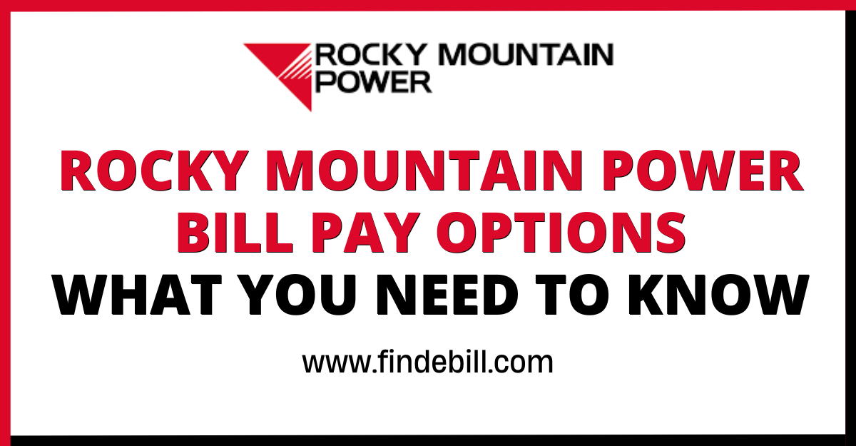 Rocky Mountain Power Bill Pay