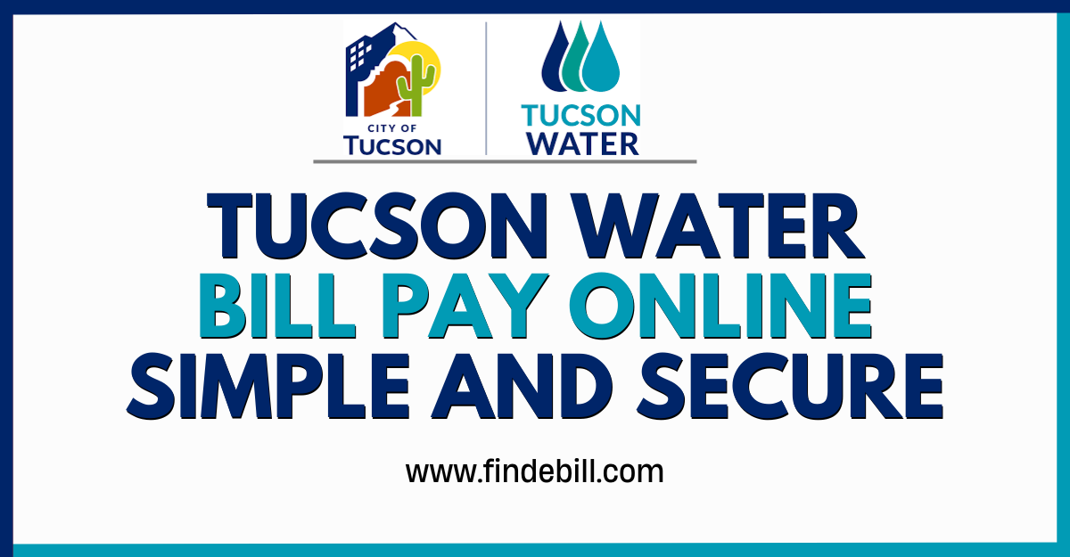 Tucson water bill