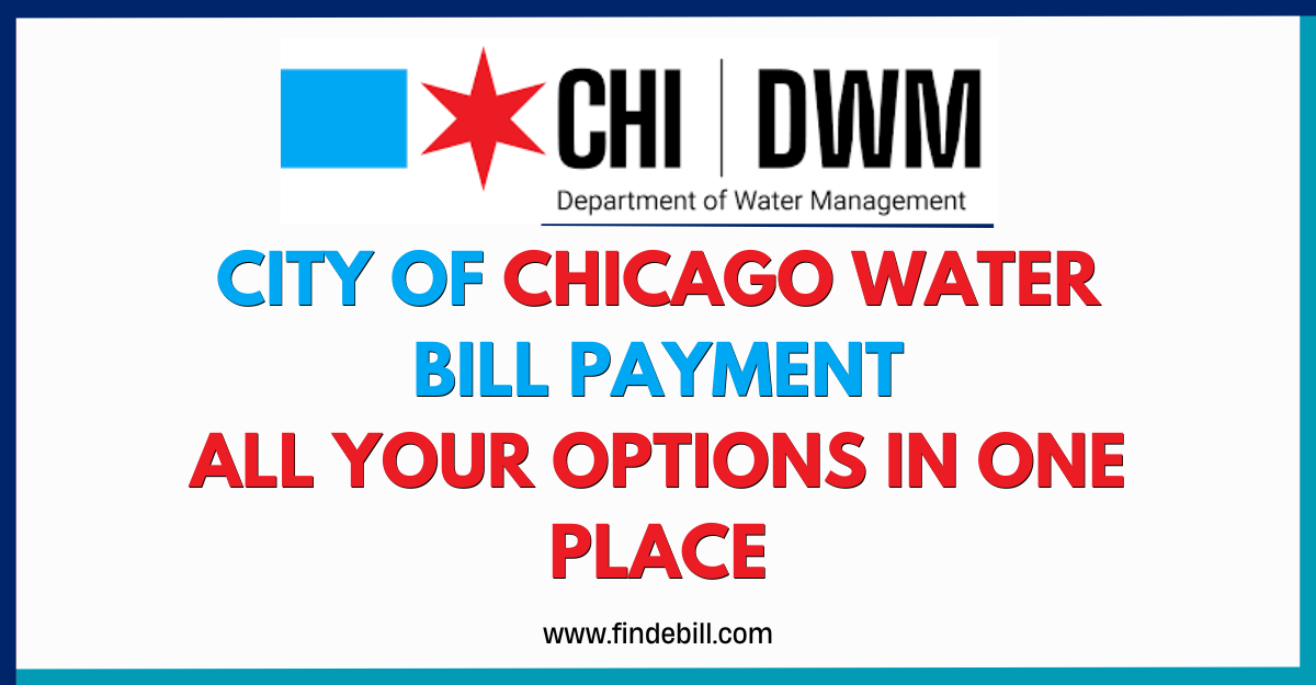 city of Chicago water bill