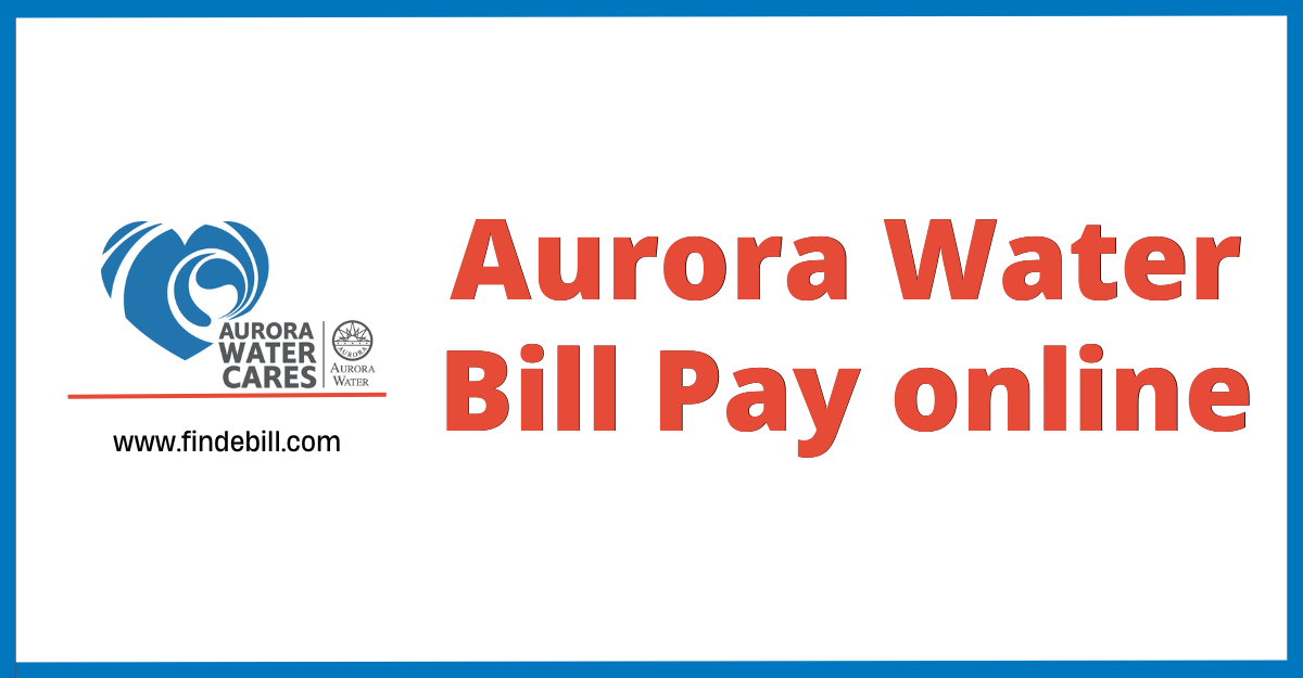 Aurora Water bill pay 