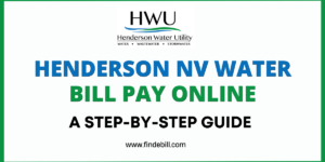 Henderson NV Water Bill