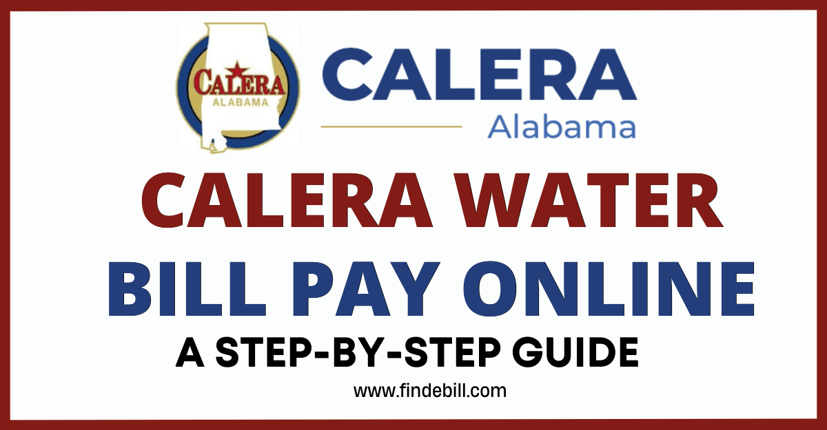 calera water bill pay