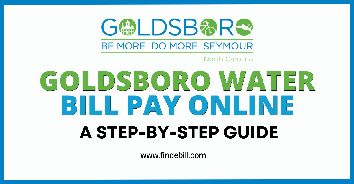 Goldsboro Nc Water Bill Pay