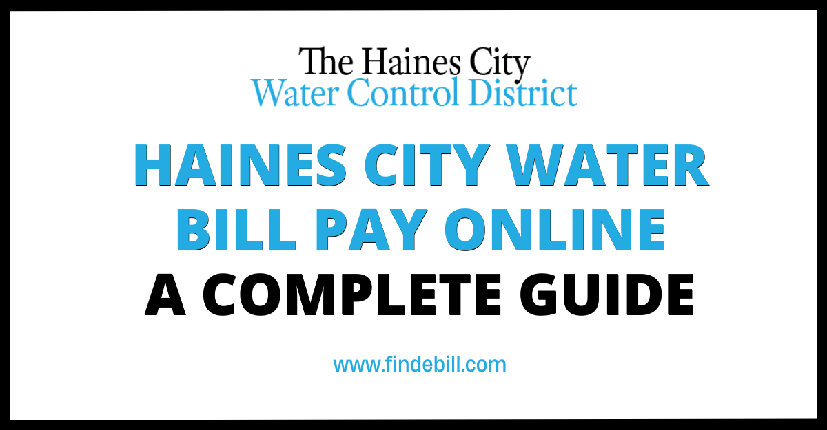 Haines City Water Bill Pay