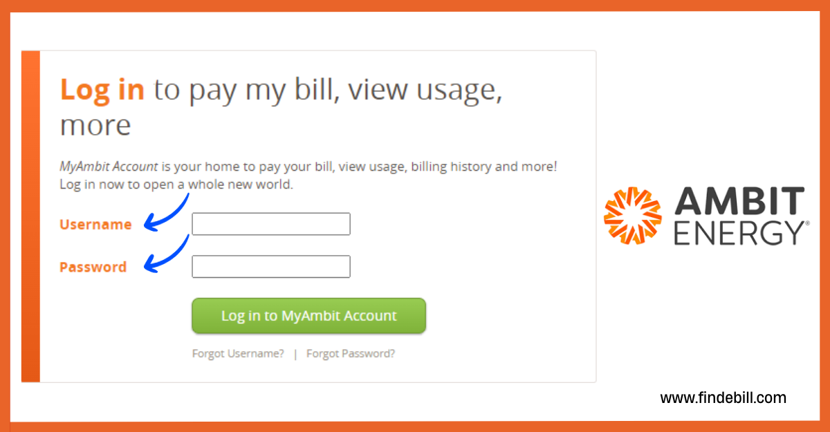 ambit energy login