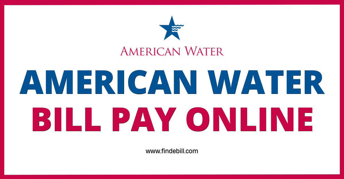 American water  bill 