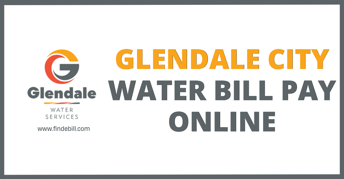 Glendale city water bill pay
