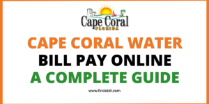 Cape Coral Water Bill Pay