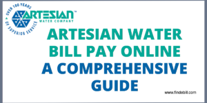 Artesian Water Bill