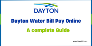 Dayton Water Bill Pay Online