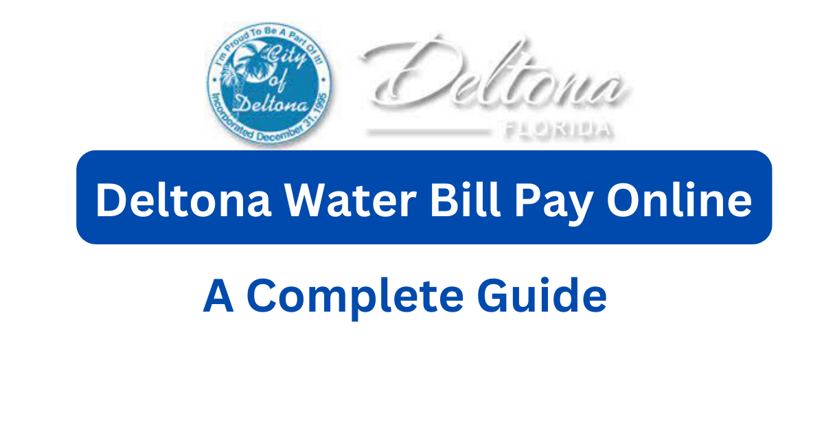 Deltona Water Bill Pay Online