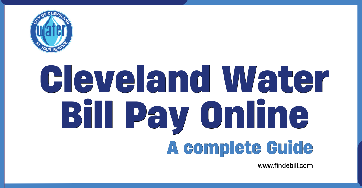 Cleveland Water Bill Pay Online
