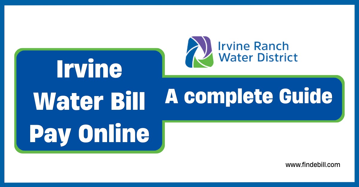 Irvine Water Bill Pay Online