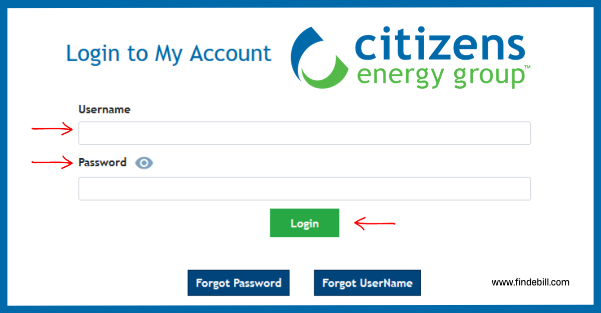 Citizen Energy login 