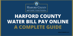 Harford County Water Bill Pay