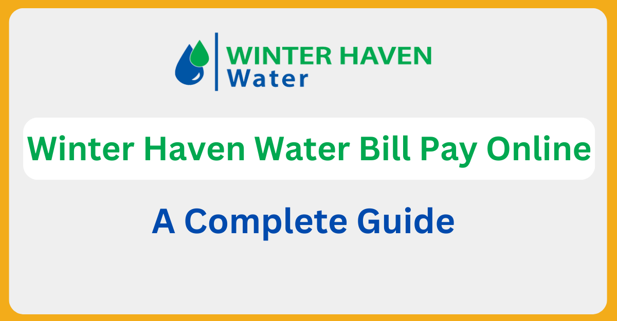 Winter Haven Water Bill Pay Online