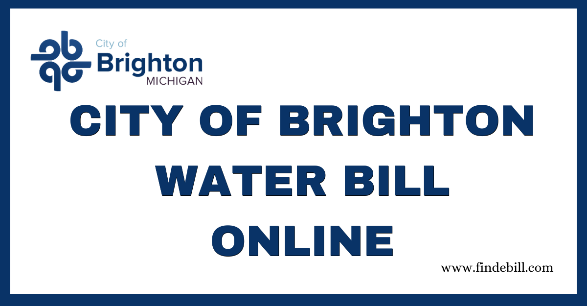 City of Brighton Water Bill Online