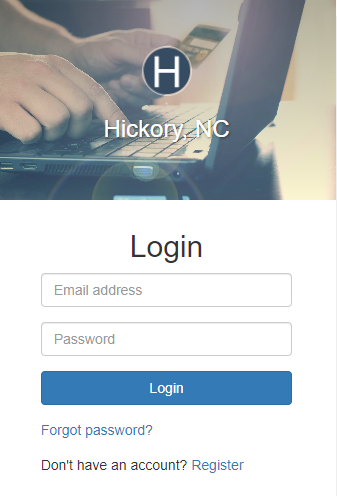 City of Hickory Water Bill Login