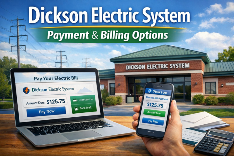 Dickson Electric System Bill Pay Online